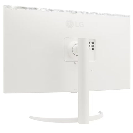 LG 32SR75U Smart Monitor with Steaming TV,32", 4K UHD (3840 x 2160), HDR10, USB Type-C, WebOS, Apple AirPlay 2, Screen Share, Bluetooth, Built-in Speaker, Height Adj., HDMI, USB, Remote Control,White 