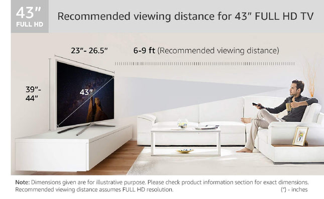 LG 43LH600T 108 cm (43 inches) Full HD LED Smart IPS TV (Black) 