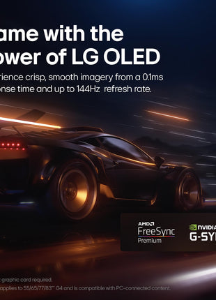 LG 55-Inch Class OLED evo C4 Series Smart TV 4K Processor Flat Screen with Magic Remote AI-Powered with Alexa Built-in (OLED55C4PUA, 2024) 