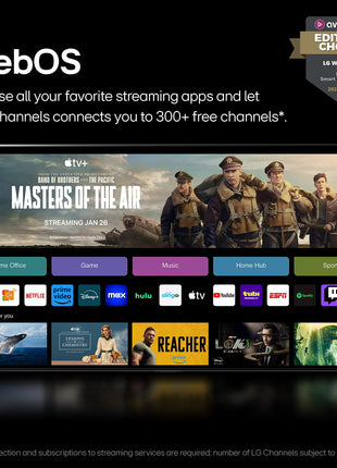LG 55-Inch Class OLED evo C4 Series Smart TV 4K Processor Flat Screen with Magic Remote AI-Powered with Alexa Built-in (OLED55C4PUA, 2024) 