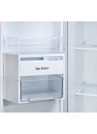 LG 655 L Frost-Free Smart Inverter Double Door Side-By-Side Refrigerator (GL-B257HDSY, Dazzle Steel, Express Freeze | Multi Air-Flow) 