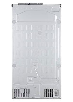 LG 655 L Frost-Free Smart Inverter Double Door Side-By-Side Refrigerator (GL-B257HDSY, Dazzle Steel, Express Freeze | Multi Air-Flow) 