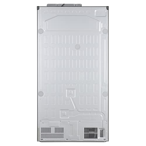 LG 655 L Frost-Free Smart Inverter Double Door Side-By-Side Refrigerator (GL-B257HDSY, Dazzle Steel, Express Freeze | Multi Air-Flow) 