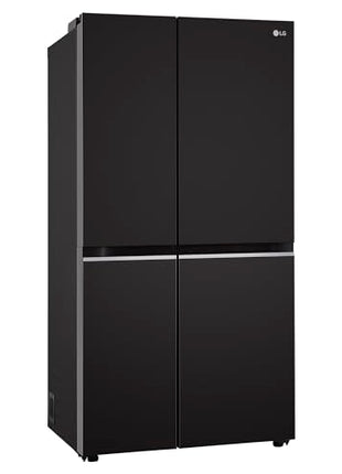 LG 655 L Frost Free Smart Inverter Double Door Side by Side Refrigerator (GL-B257HWBY, Western Black, Express Freezing | Multi Air-Flow) 
