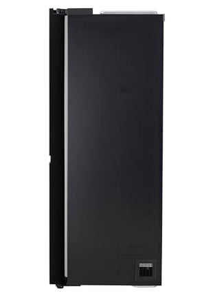 LG 655 L Frost Free Smart Inverter Double Door Side by Side Refrigerator (GL-B257HWBY, Western Black, Express Freezing | Multi Air-Flow) 