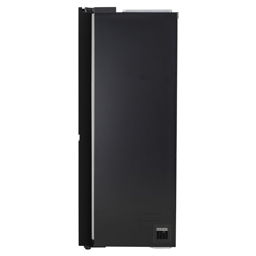 LG 655 L Frost Free Smart Inverter Double Door Side by Side Refrigerator (GL-B257HWBY, Western Black, Express Freezing | Multi Air-Flow) 
