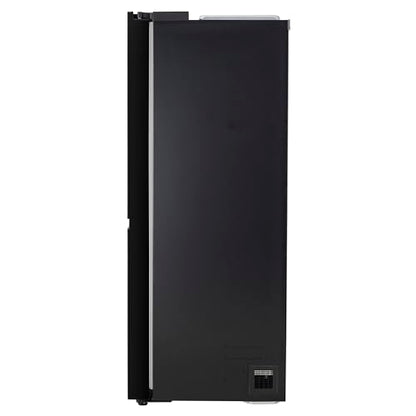 LG 655 L Frost Free Smart Inverter Double Door Side by Side Refrigerator (GL-B257HWBY, Western Black, Express Freezing | Multi Air-Flow) 