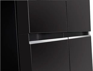 LG 655 L Frost Free Smart Inverter Double Door Side by Side Refrigerator (GL-B257HWBY, Western Black, Express Freezing | Multi Air-Flow) 
