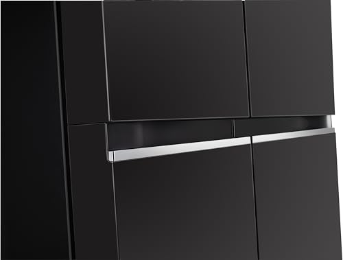 LG 655 L Frost Free Smart Inverter Double Door Side by Side Refrigerator (GL-B257HWBY, Western Black, Express Freezing | Multi Air-Flow) 