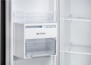 LG 655 L Frost Free Smart Inverter Double Door Side by Side Refrigerator (GL-B257HWBY, Western Black, Express Freezing | Multi Air-Flow) 