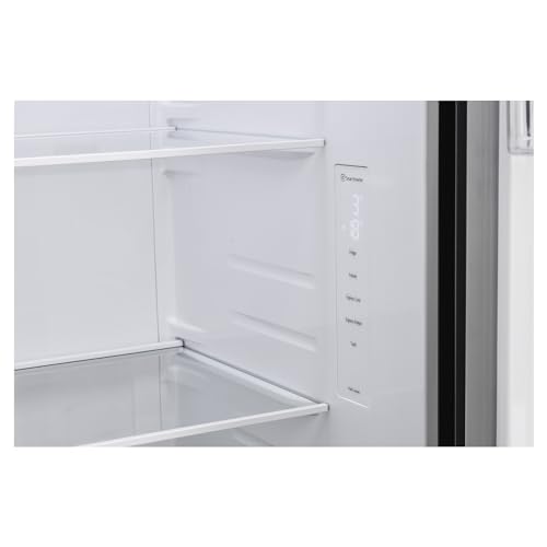 LG 655 L Frost Free Smart Inverter Double Door Side by Side Refrigerator (GL-B257HWBY, Western Black, Express Freezing | Multi Air-Flow) 