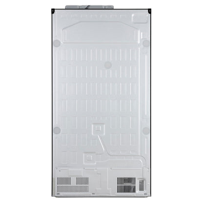LG 655 L Frost Free Smart Inverter Double Door Side by Side Refrigerator (GL-B257HWBY, Western Black, Express Freezing | Multi Air-Flow) 
