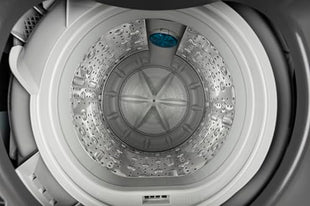 LG 7.5 Kg 5 Star Smart Inverter Technology Fully Automatic Top Load Washing Machine (T75VBMB1Z, Auto Prewash, Turbodrum, Stainless Steel drum, LED Display, Smart Diagnosis, Middle Black) 