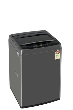 LG 7.5 Kg 5 Star Smart Inverter Technology Fully Automatic Top Load Washing Machine (T75VBMB1Z, Auto Prewash, Turbodrum, Stainless Steel drum, LED Display, Smart Diagnosis, Middle Black) 