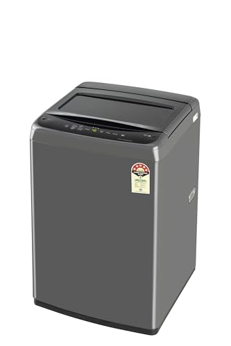 LG 7.5 Kg 5 Star Smart Inverter Technology Fully Automatic Top Load Washing Machine (T75VBMB1Z, Auto Prewash, Turbodrum, Stainless Steel drum, LED Display, Smart Diagnosis, Middle Black) 
