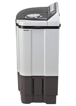 LG 7 Kg 5 Star Wind Jet Dry Semi-Automatic Top Loading Washing Machine (P7020NGAZ, Dark Gray, Rat Away Feature) 