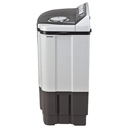LG 7 Kg 5 Star Wind Jet Dry Semi-Automatic Top Loading Washing Machine (P7020NGAZ, Dark Gray, Rat Away Feature) 