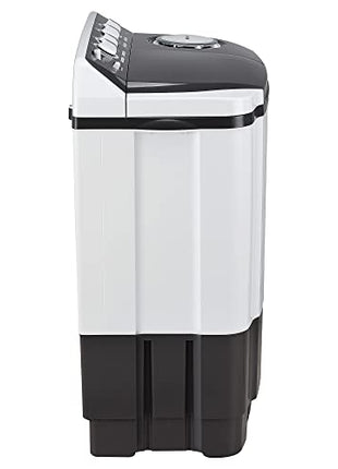 LG 7 Kg 5 Star Wind Jet Dry Semi-Automatic Top Loading Washing Machine (P7020NGAZ, Dark Gray, Rat Away Feature) 