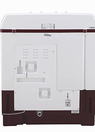 LG 8.5 kg 5 Star Semi-Automatic Top Load Washing Machine (P8530SRAZ, Burgundy, Roller Jet Pulsator) 