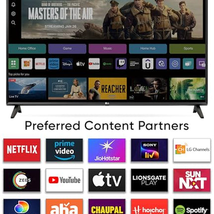 LG 80 cm (32 inches) HD Ready Smart LED TV 32LQ576BPSA (Ceramic Black) 