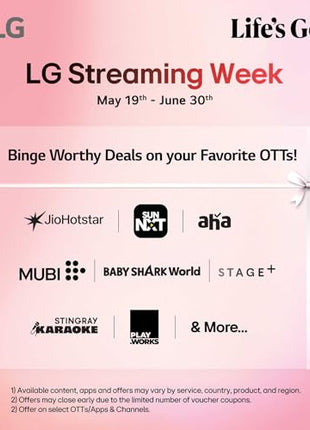 LG 80 cms (32 inches) LR570 Series Smart webOS LED TV 32LR570B6LA 