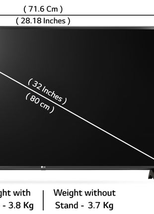 LG 80 cms (32 inches) LR570 Series Smart webOS LED TV 32LR570B6LA 