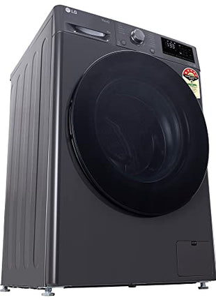 LG 9 Kg, 5 Star, AI Direct Drive Technology, Steam, 6 Motion DD & Wi-Fi Fully-Automatic Front Load Washing Machine (FHP1209Z5M, Intelligent & Convenient Fabric Care, Allergy Care, Middle Black) 