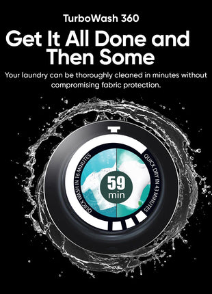 LG WashTower 13 Kg /10 Kg with AI Direct Drive & DUAL Inverter Heat Pump, Fully Automatic Front Load Washing Machine and Dryer (FWT1310BG) with Wi Fi & Central Control Panel Natural Beige & Green 