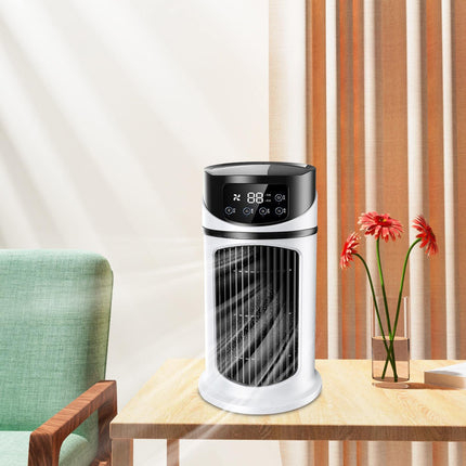 LOOM TREE® Air Conditioning Fan USB Portable Air Conditioner for Dorm Desk Office White | Home & Garden | Home Improvement | Heating, Cooling & Air | Portable Fans 