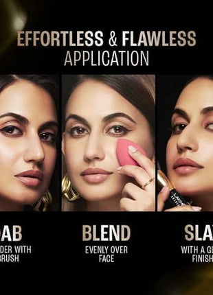 Lakme Rose Loose Face Powder with Sunscreen, Warm Pink, Face Makeup for a Rosy Glow - Matte Finish for Oily Skin Control, 40 g 