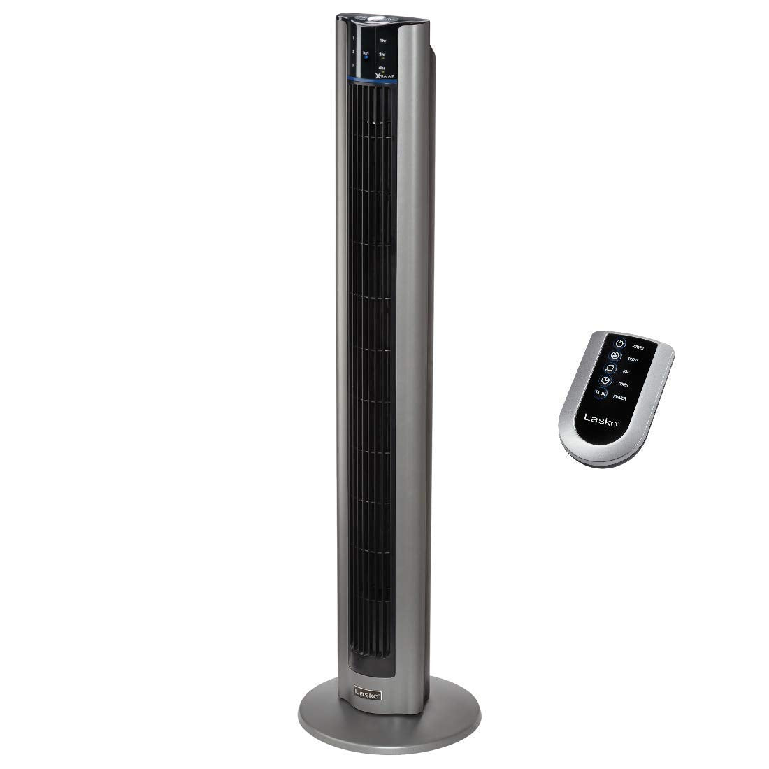 Lasko 48" Xtra Air Tower Fan with Fresh Air Ionizer, Timer and Remote Control for Home,Bedroom and Office use, with 3 yr India On-site warranty. 