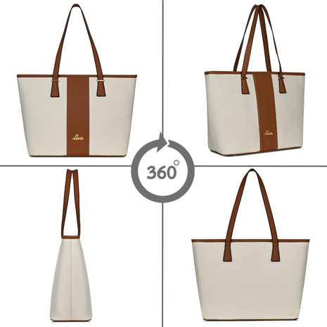 Lavie Avery Colourblock Tote |Tote Bag | Ladies purse | Stylish Shoulder Bag | Gift for Women 