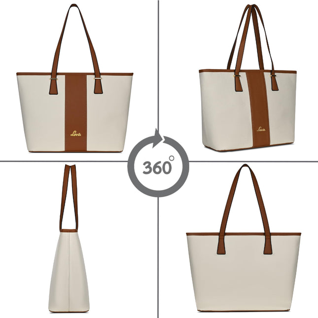 Lavie Avery Colourblock Tote |Tote Bag | Ladies purse | Stylish Shoulder Bag | Gift for Women 