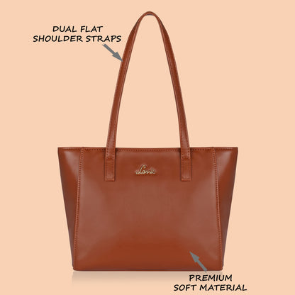 Lavie Betula Women's Tote Bag (Brown, Tan) 