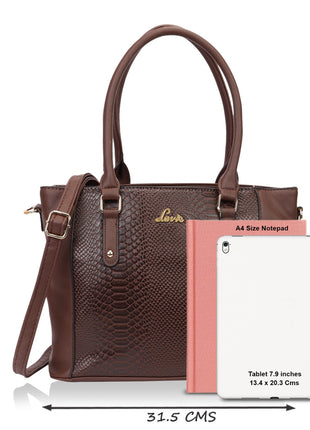 Lavie Women's Horse Tote Handbag for Women | Tote Bag For Work | Ladies purse | Stylish Shoulder Bag | Gift For Woman 