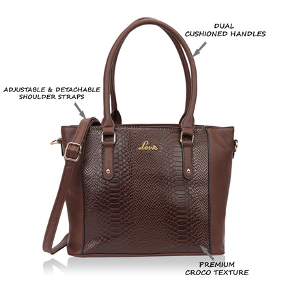 Lavie Women's Horse Tote Handbag for Women | Tote Bag For Work | Ladies purse | Stylish Shoulder Bag | Gift For Woman 