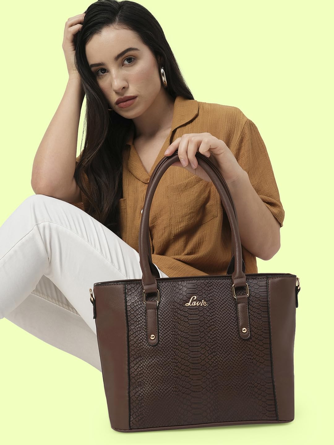 Lavie Women's Horse Tote Handbag for Women | Tote Bag For Work | Ladies purse | Stylish Shoulder Bag | Gift For Woman 