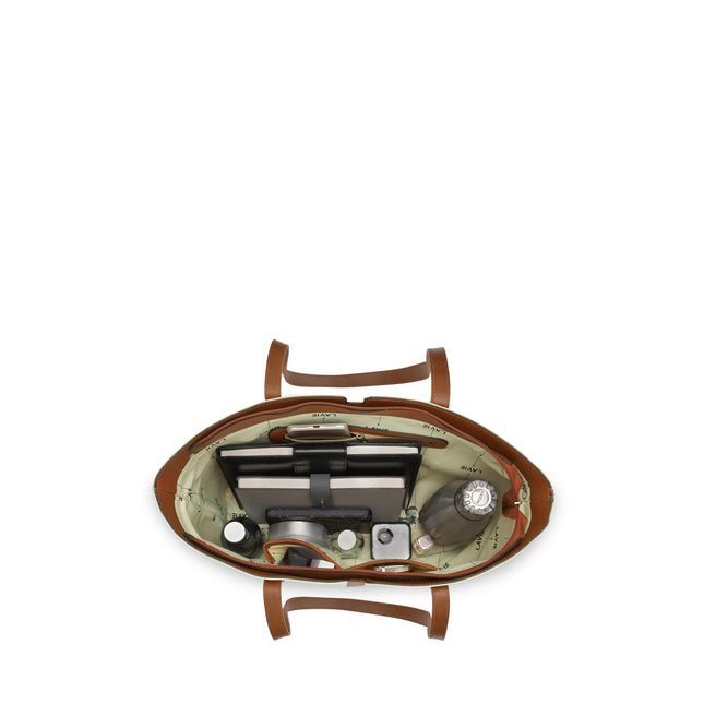 Lavie Women's Mono Freya Monogram Print Tote Bag for Women | Tote Bag for Work | Ladies purse | Stylish Shoulder Bag | Gift for Women 