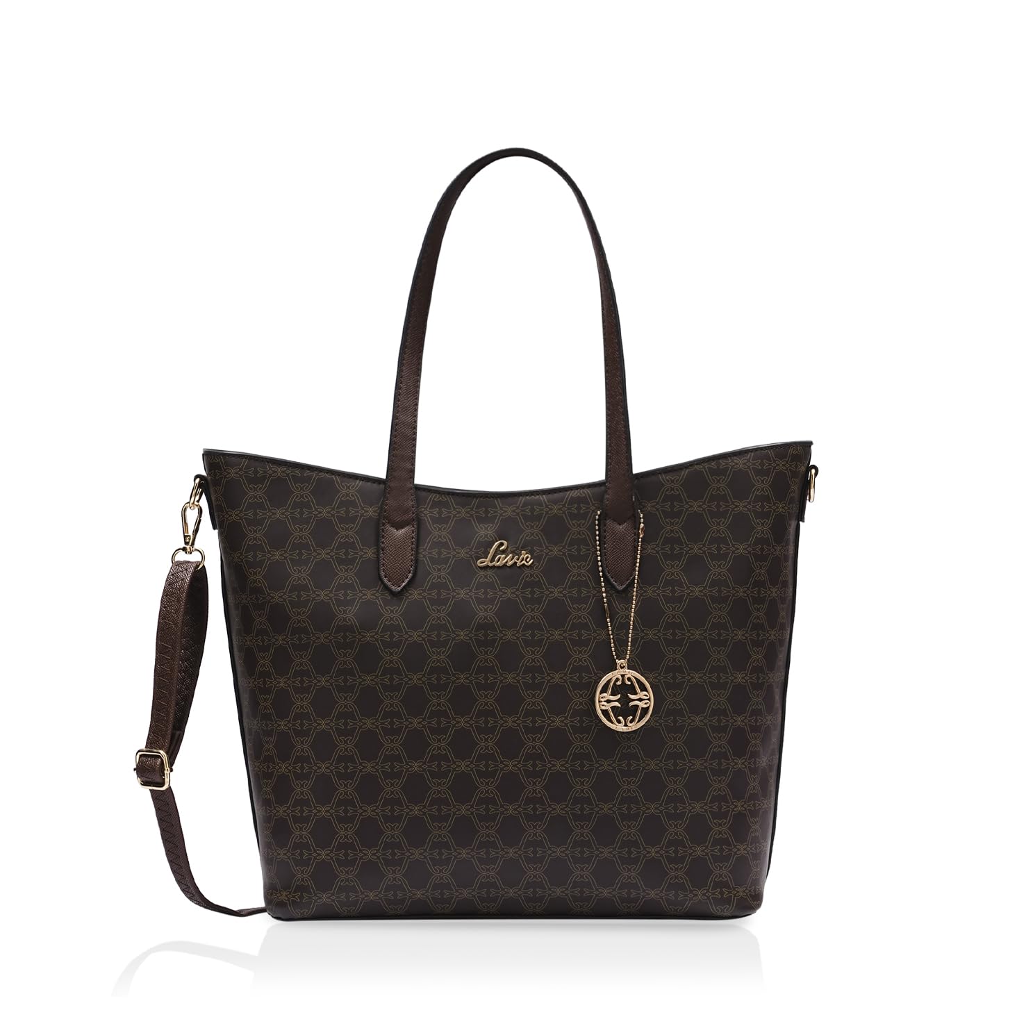 Lavie Women's Monoprint Hailon Tote Bag | Ladies Purse Handbag 