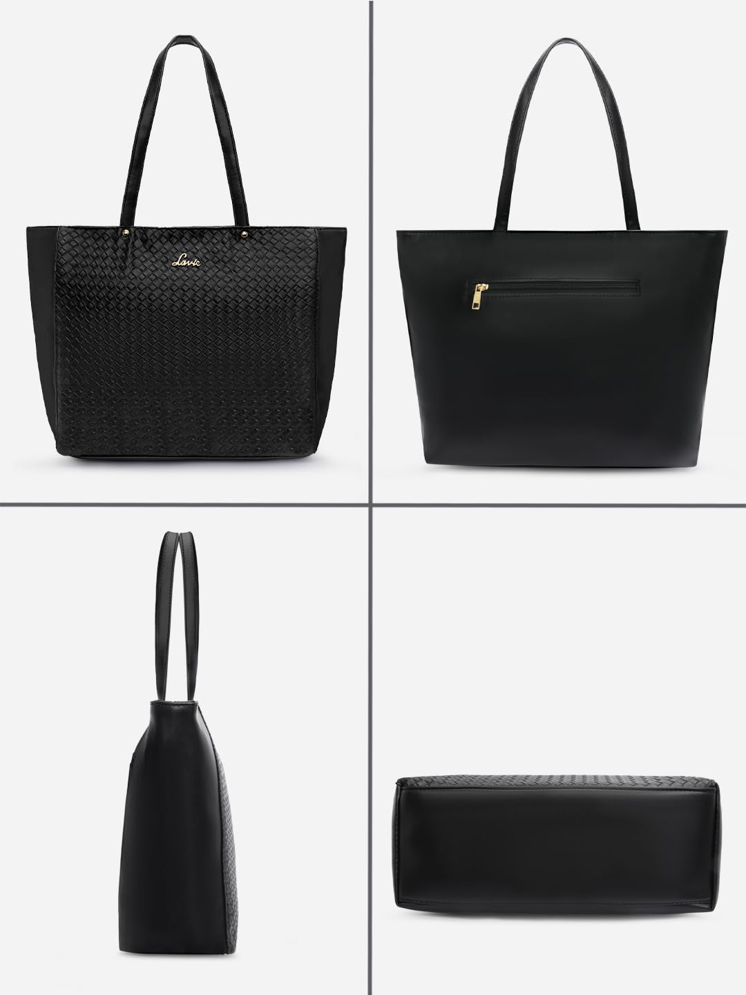 Lavie Women's Nova Tote Handbag (Black) 