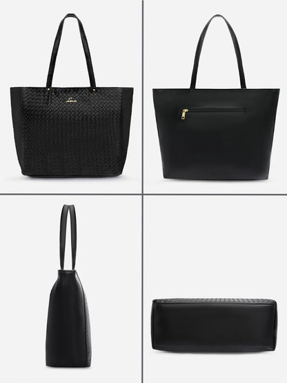 Lavie Women's Nova Tote Handbag (Black) 