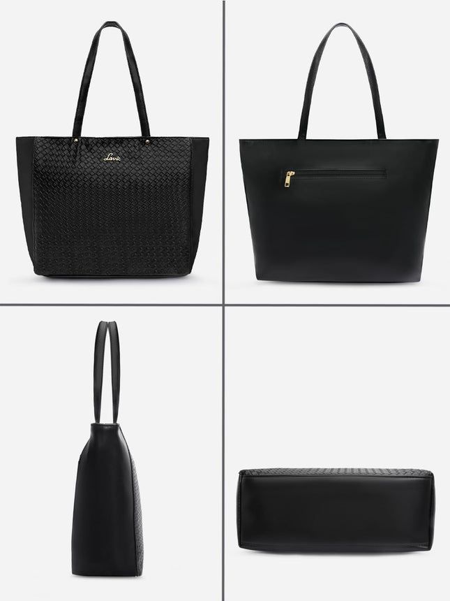 Lavie Women's Nova Tote Handbag (Black) 