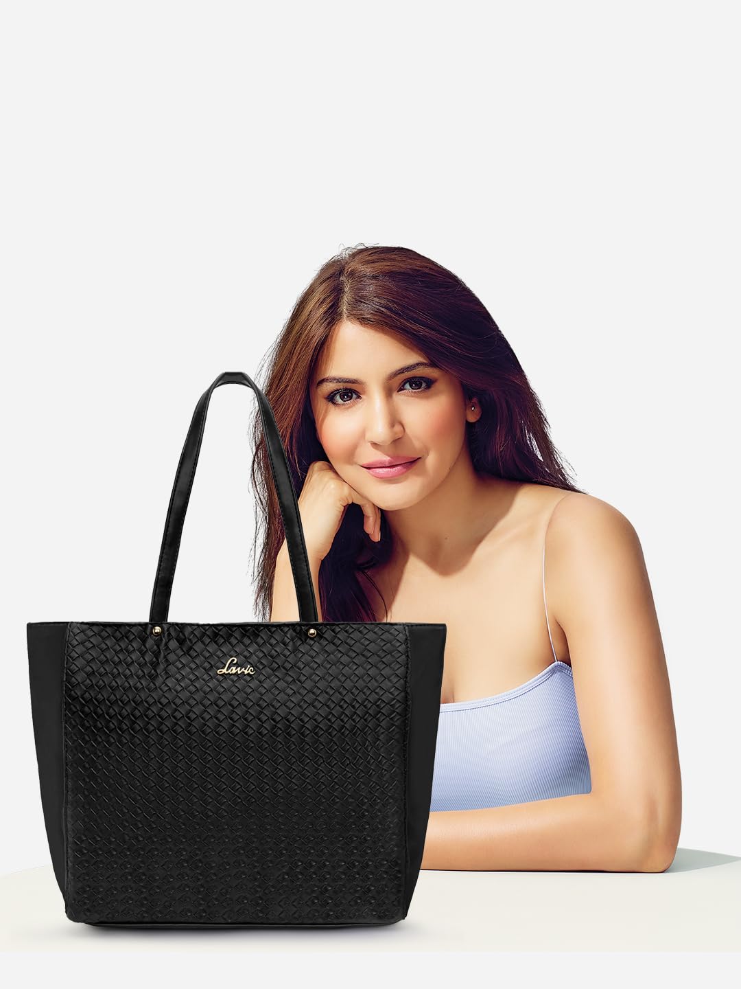 Lavie Women's Nova Tote Handbag (Black) 