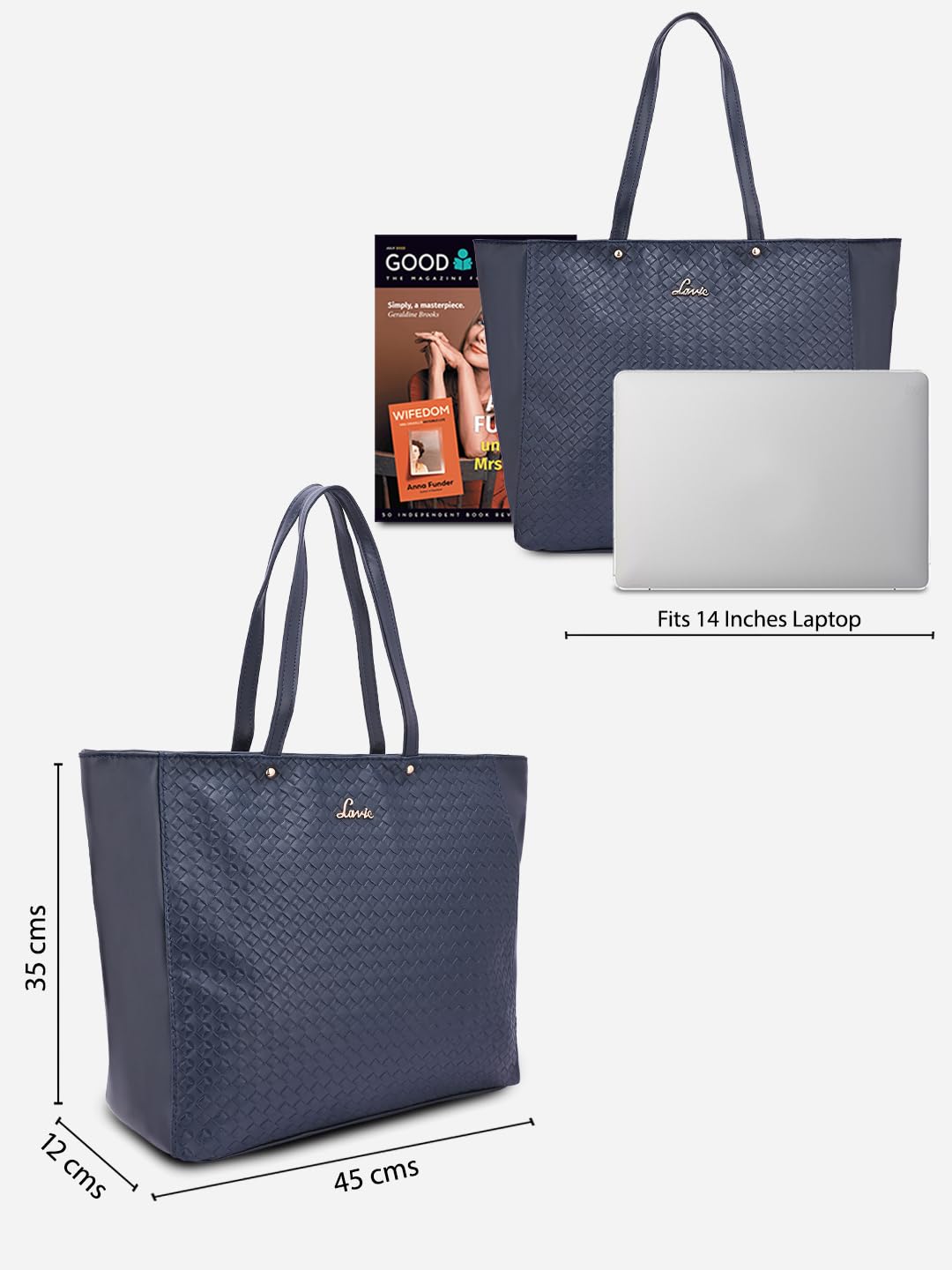 Lavie Women's Nova Tote Handbag (Navy) 