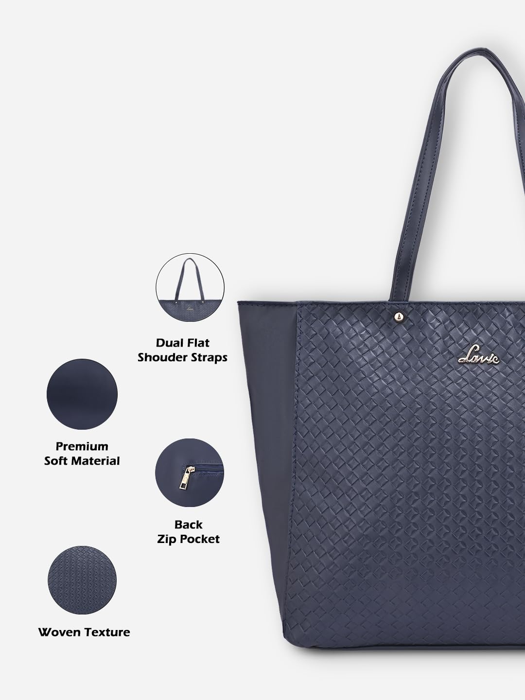 Lavie Women's Nova Tote Handbag (Navy) 