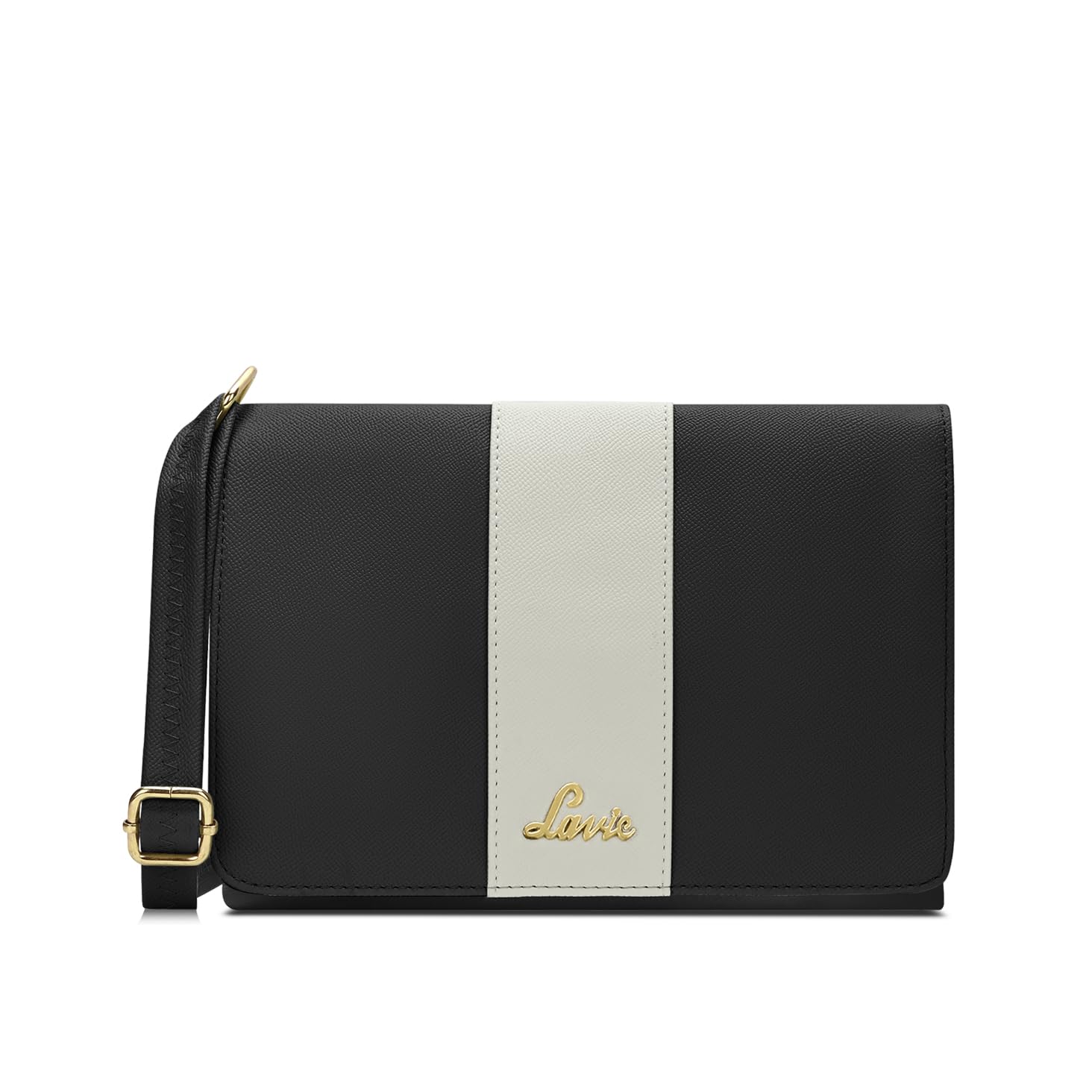 Lavie Women's Reese 2C Colorblock Crossbody Sling Bag | Flap Sling Bag | Ladies Purse Handbag | Gift for Women 