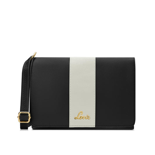 Lavie Women's Reese 2C Colorblock Crossbody Sling Bag | Flap Sling Bag | Ladies Purse Handbag | Gift for Women 