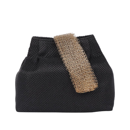 Lavie Women's Tiana Embellished Potli- Black 