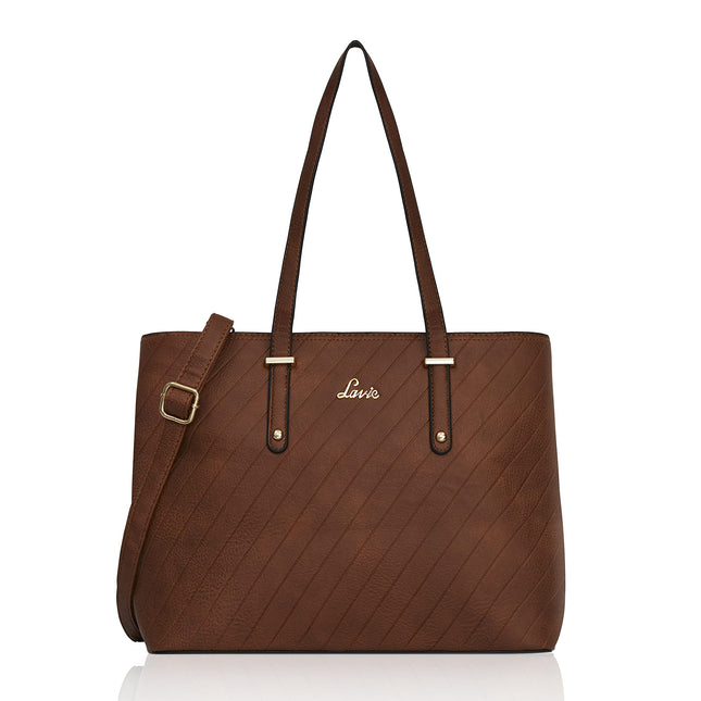 Lavie Yalta Women's Handbag (Tan) YALTA LG SATCHEL 