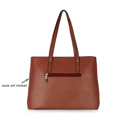Lavie Yalta Women's Handbag (Tan) YALTA LG SATCHEL 